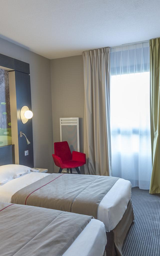 Mercure hôtel Niort Marais Poitevin - Chambre supérieur 2 lits simples