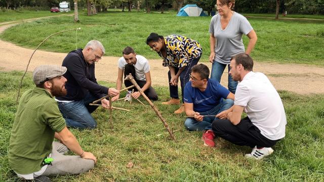 team building survie Clinique Inkerman de Niort